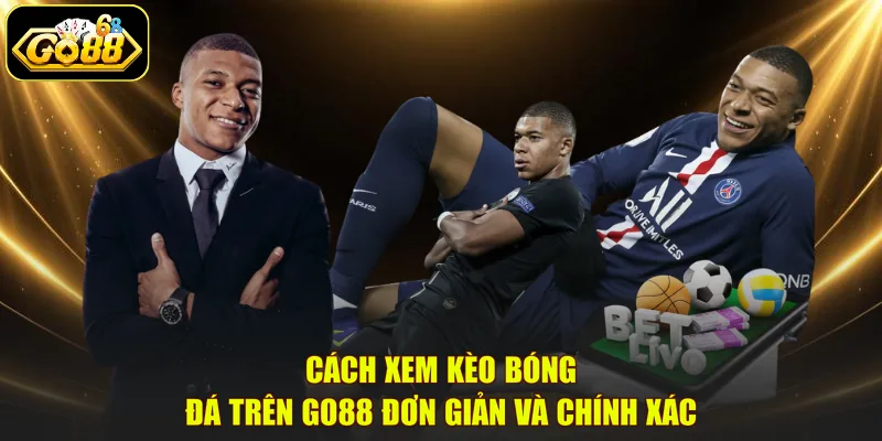Cách xem kèo bóng đá trên GO88 đơn giản và chính xác